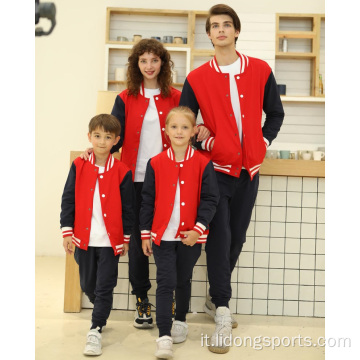 Giacca unisex in cotone all&#39;ingrosso logo stampato